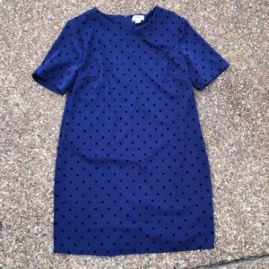Navy Blue and Black Dress, perfect for work